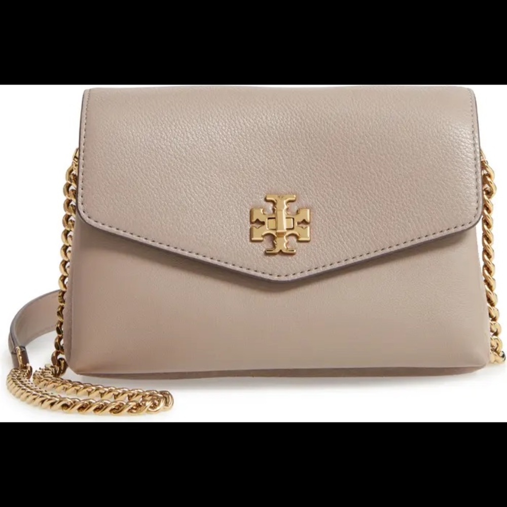Tory Burch Mini Kira Mixed Leather Crossbody Bag